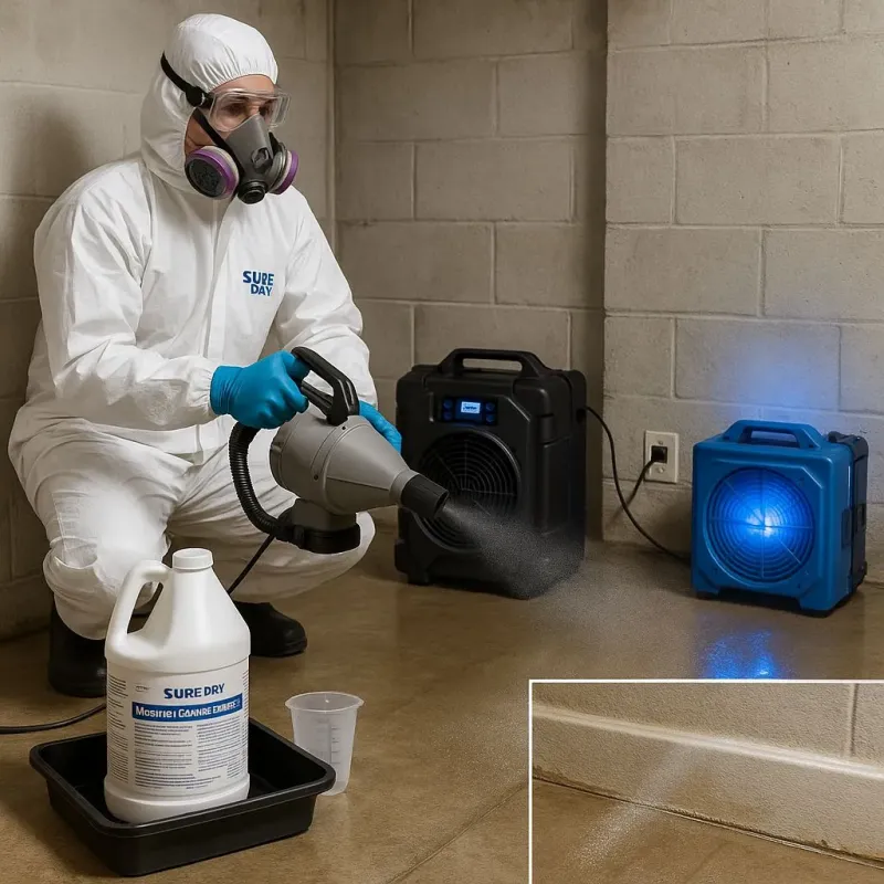 Sanitization and Odor Removal process in Avondale, LA